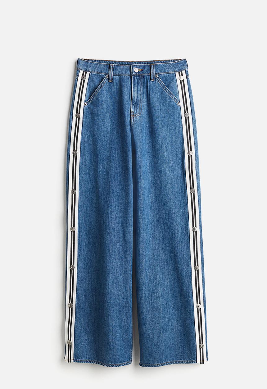 H&M - Baggy regular jeans - light denim blue