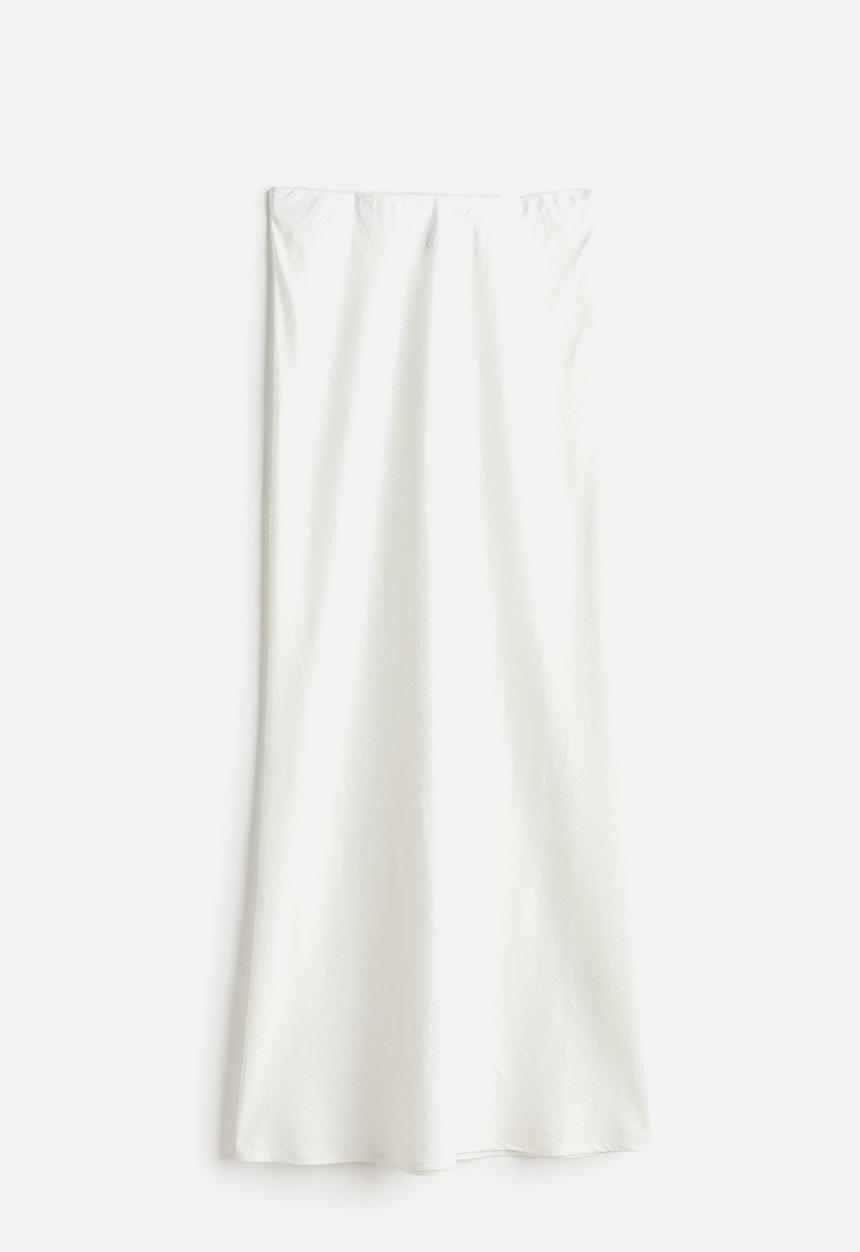 H&M - Maxi skirt - cream