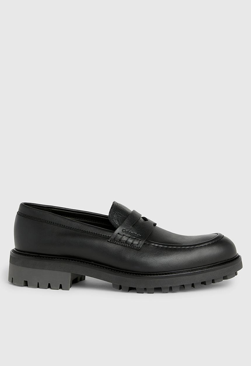 Calvin Klein - Moccasin - black leather
