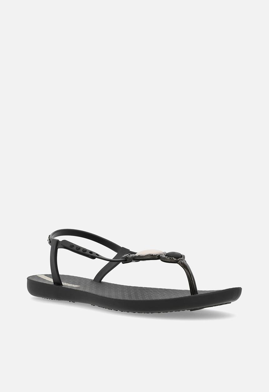 Ipanema - Class bright stone thong - black