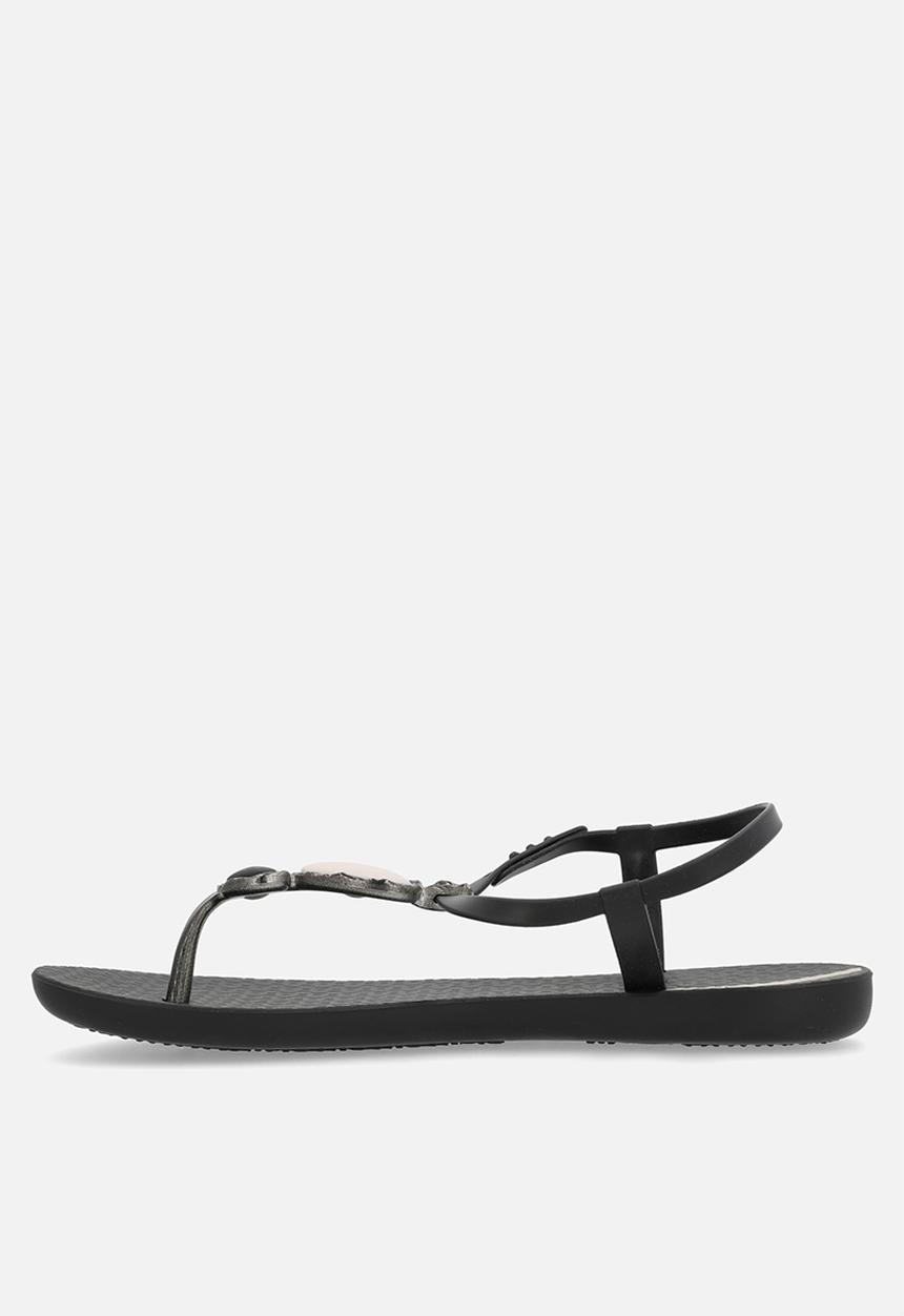 Ipanema - Class bright stone thong - black