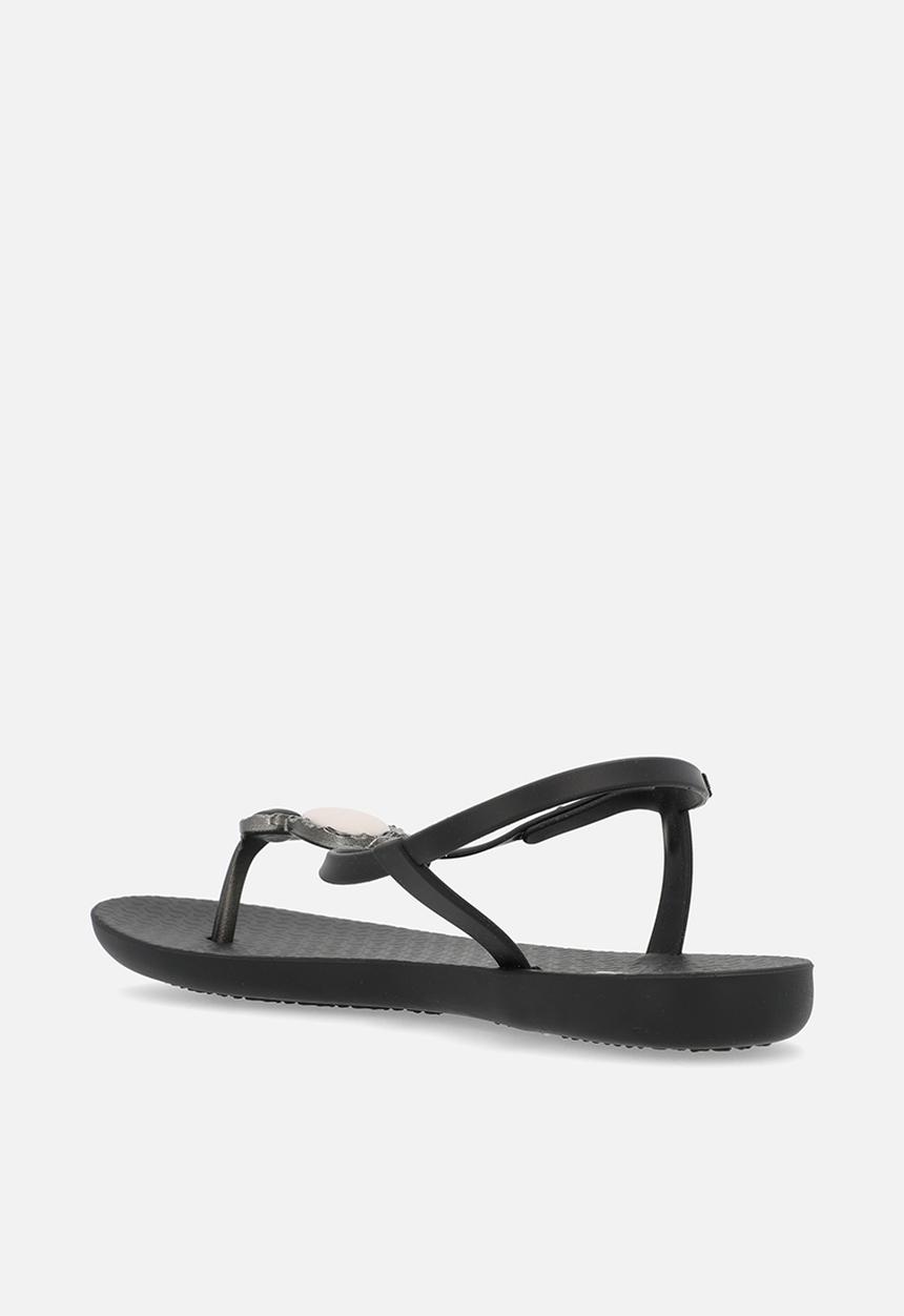 Ipanema - Class bright stone thong - black