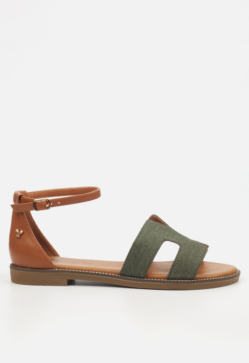 Butterfly Feet - Frost 13 ankle strap - olive