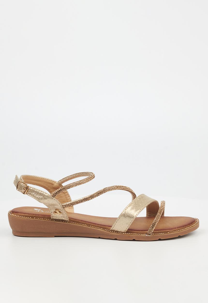 Butterfly Feet - Iva 2 embellished - gold