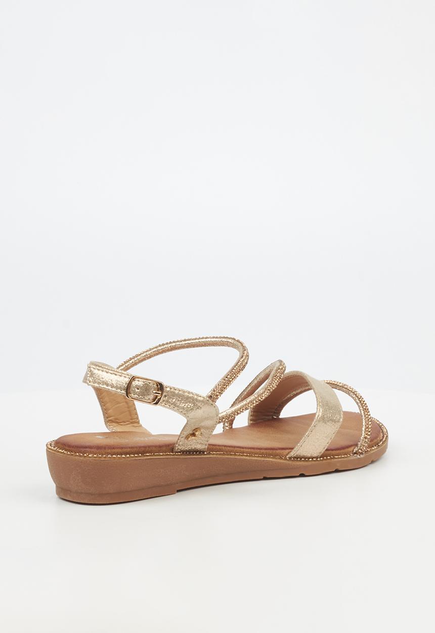Butterfly Feet - Iva 2 embellished - gold