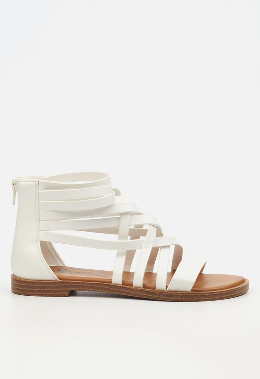 Butterfly Feet - Lourie 1 strappy - white