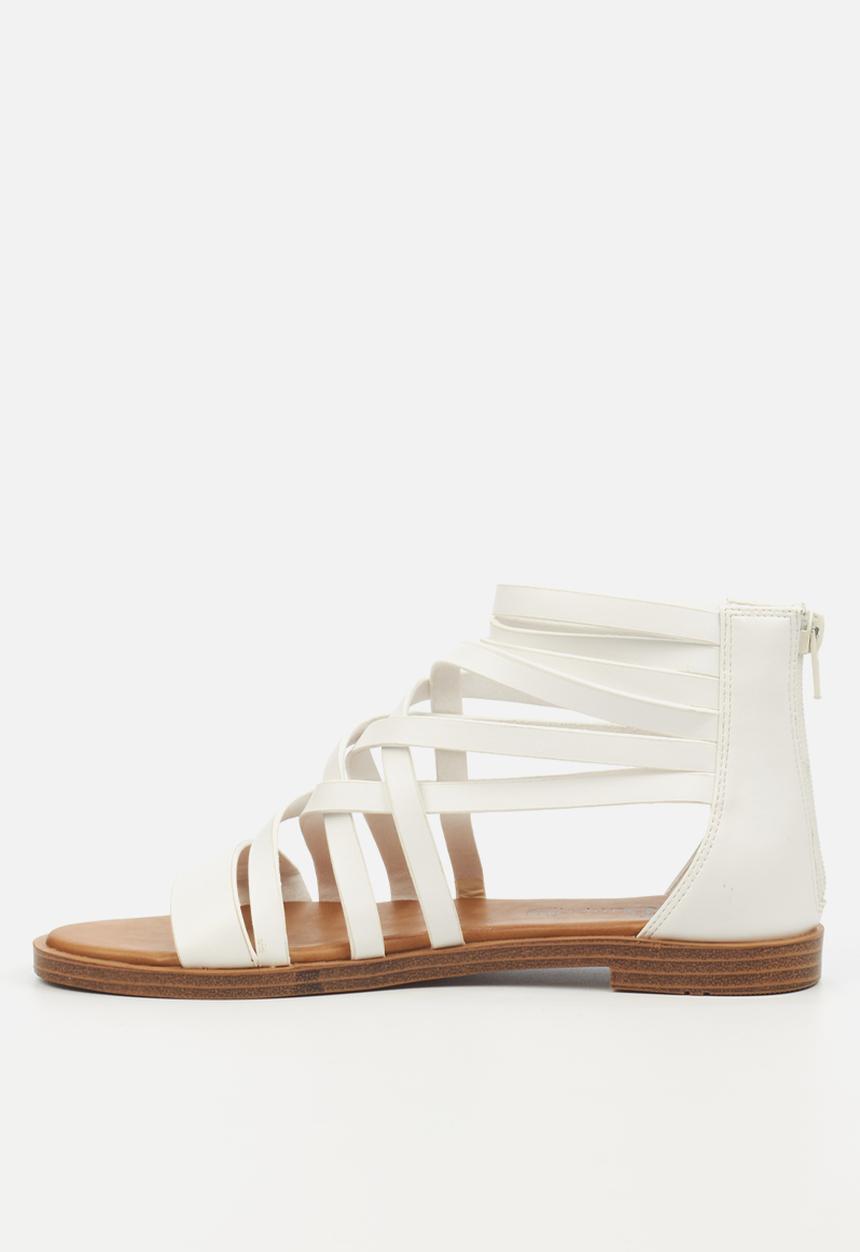 Butterfly Feet - Lourie 1 strappy - white