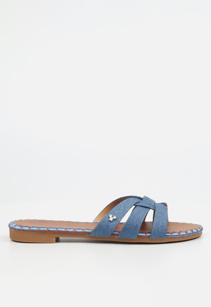 Butterfly Feet - Zany 1 slip-on - blue