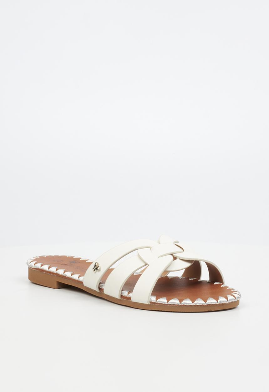 Butterfly Feet - Zany 1 slip-on - white