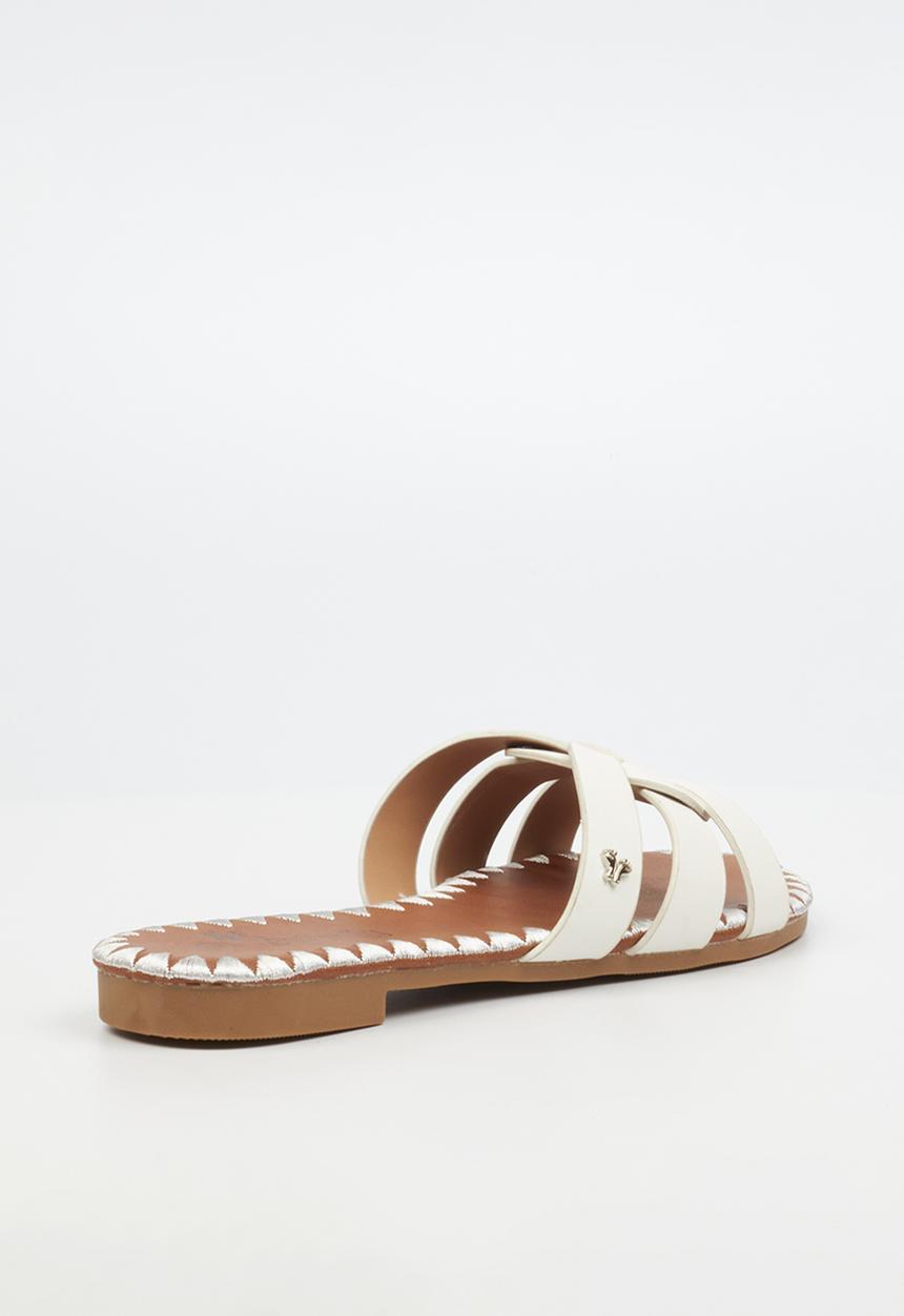 Butterfly Feet - Zany 1 slip-on - white