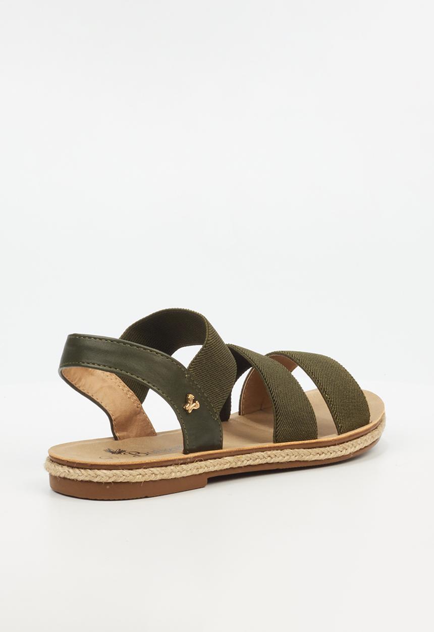 Butterfly Feet - Celia 6 slingback - olive