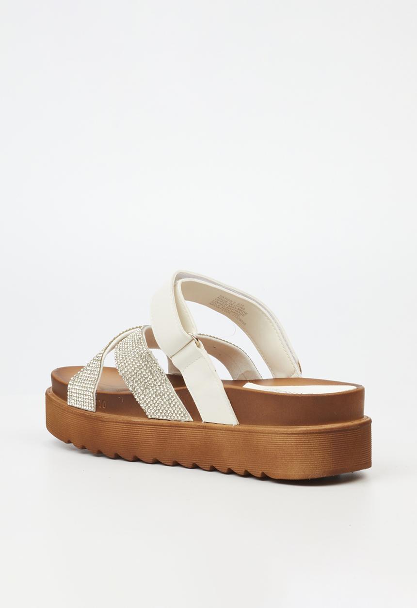 Butterfly Feet - Patos 2 flatform - white