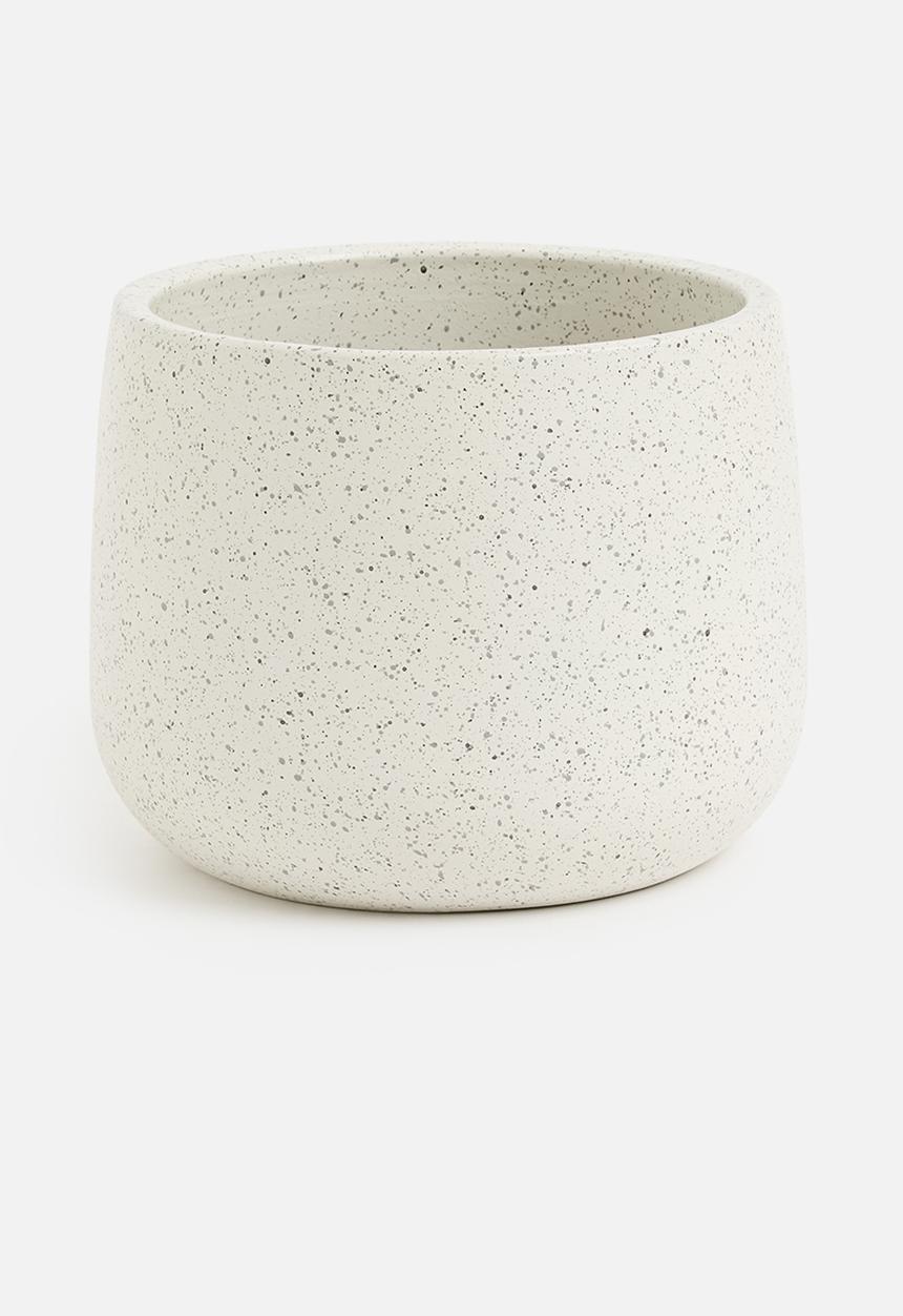 H&S - Roma planters set of 3 - Cream