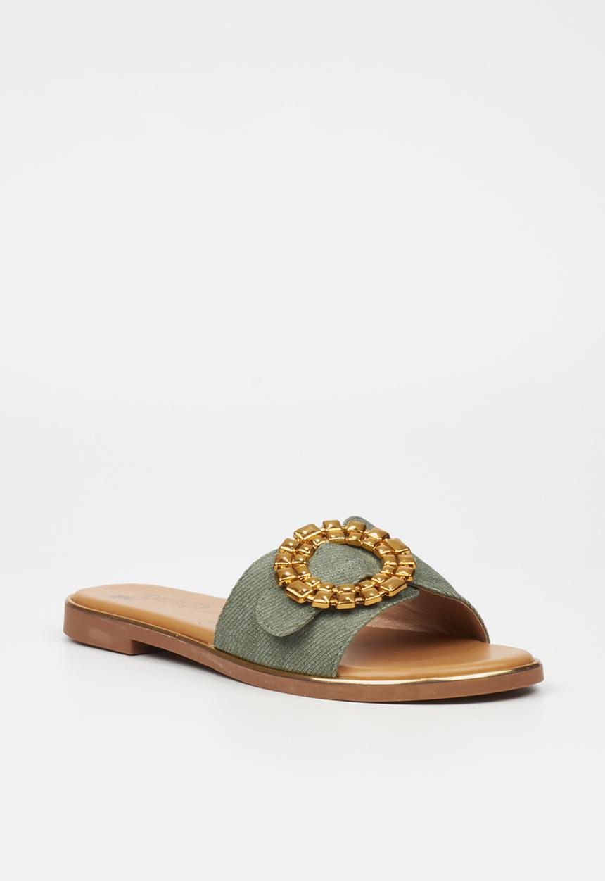 Butterfly Feet - Tilly 1 slip-on - olive