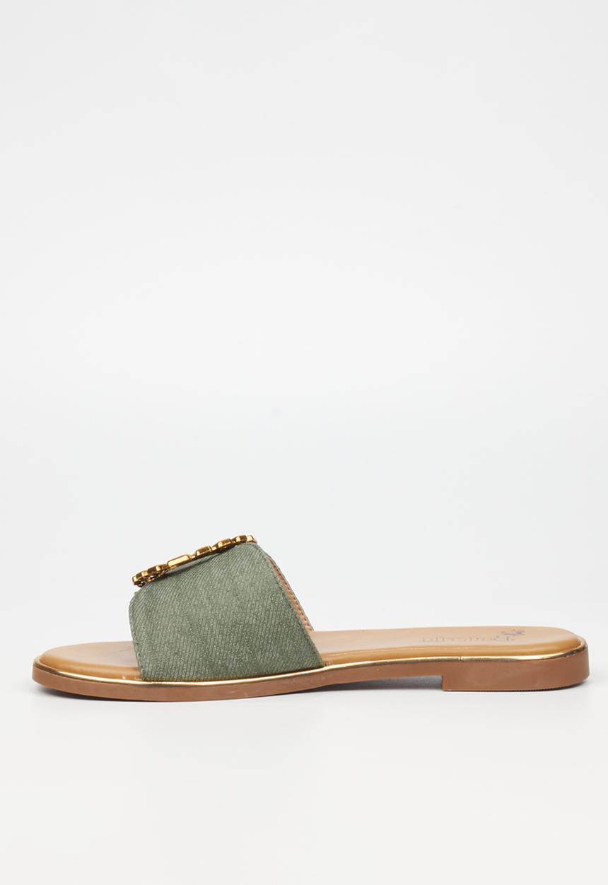 Butterfly Feet - Tilly 1 slip-on - olive