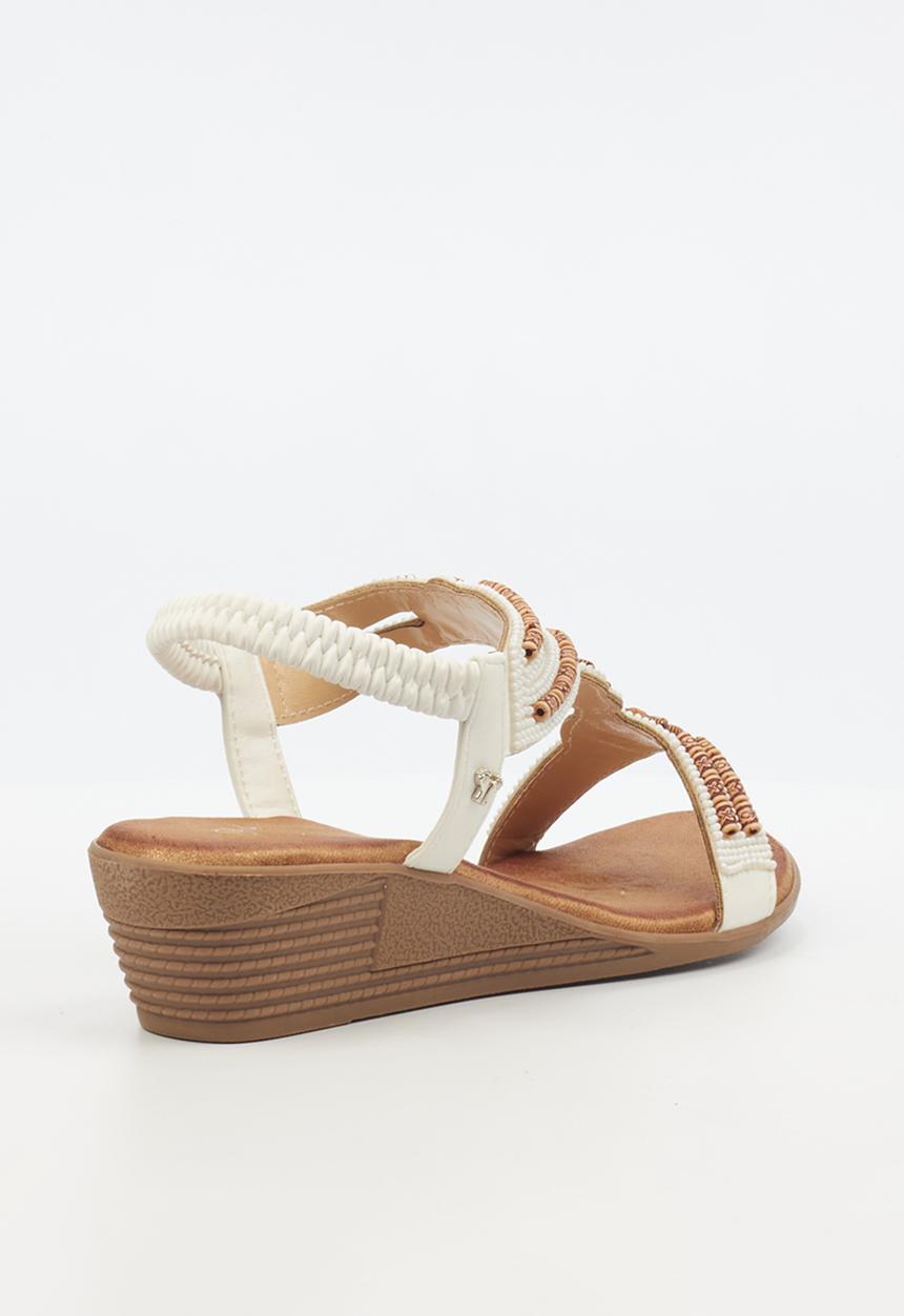 Butterfly Feet - Tinika 1 wedge - white