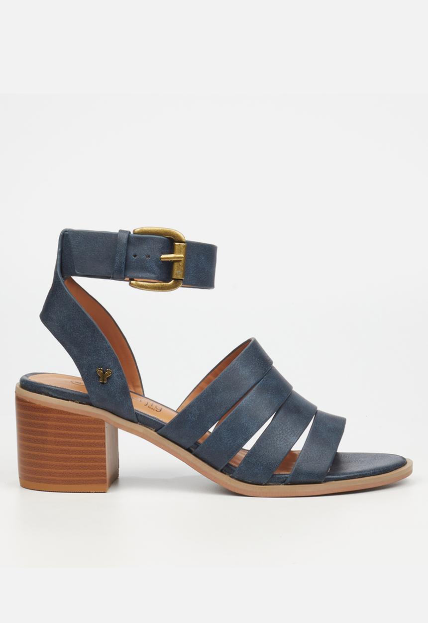 Butterfly Feet - Wexley 1 block heel - navy
