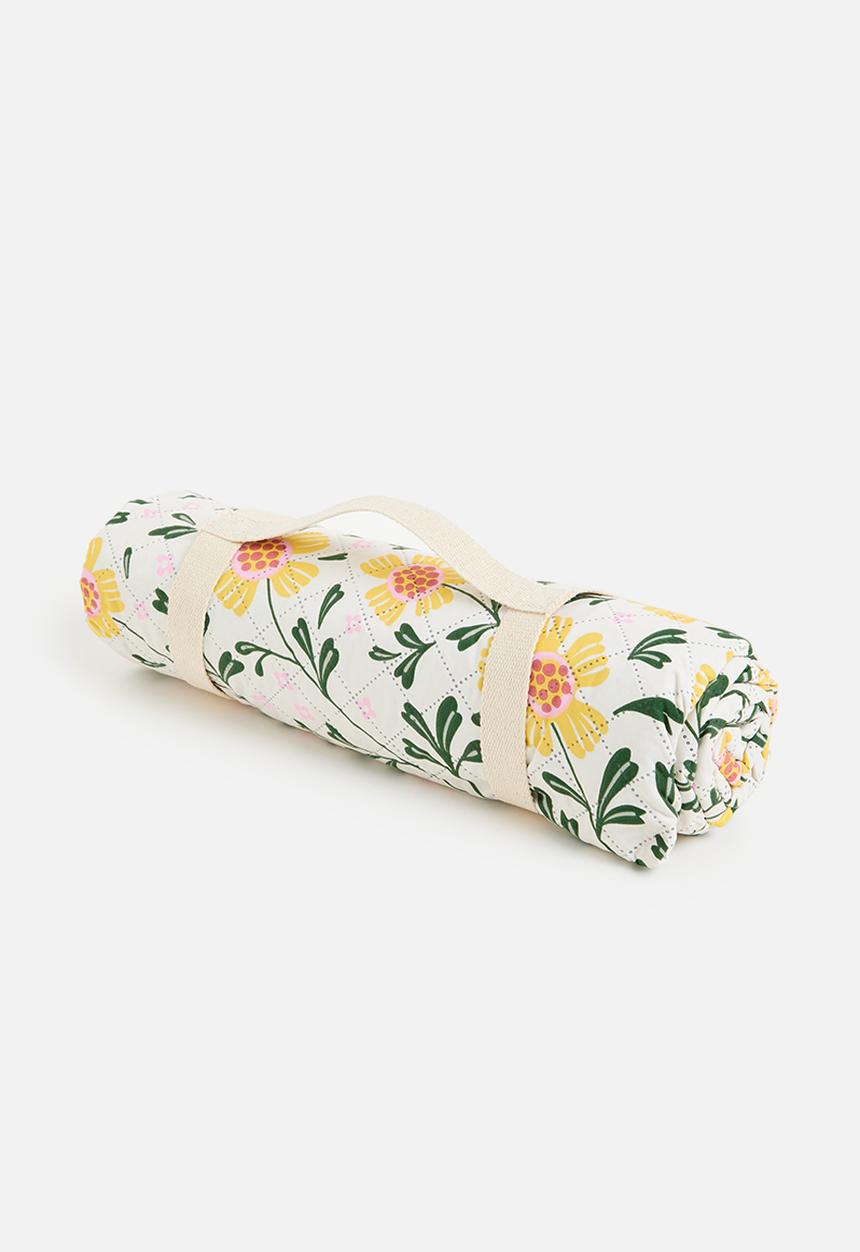 H&S - Bloom picnic blanket - Yellow