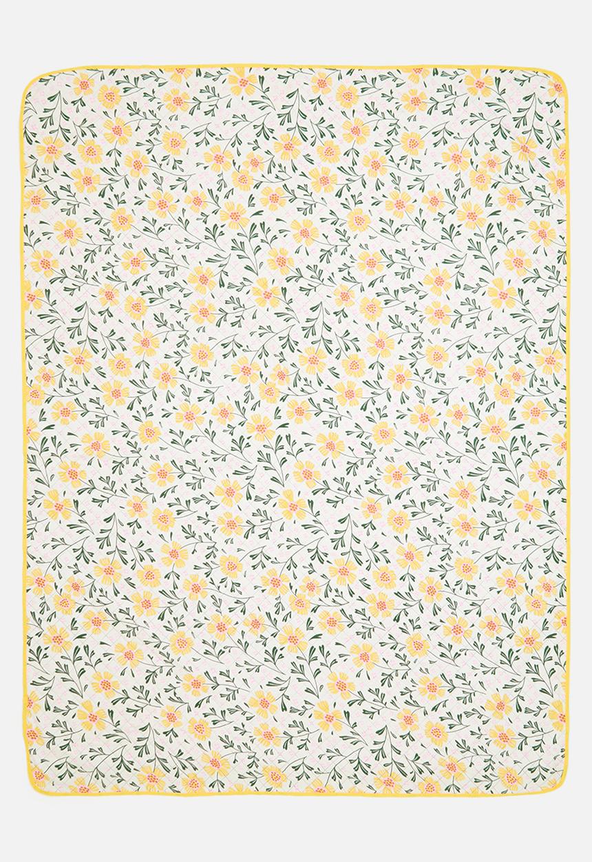 H&S - Bloom picnic blanket - Yellow