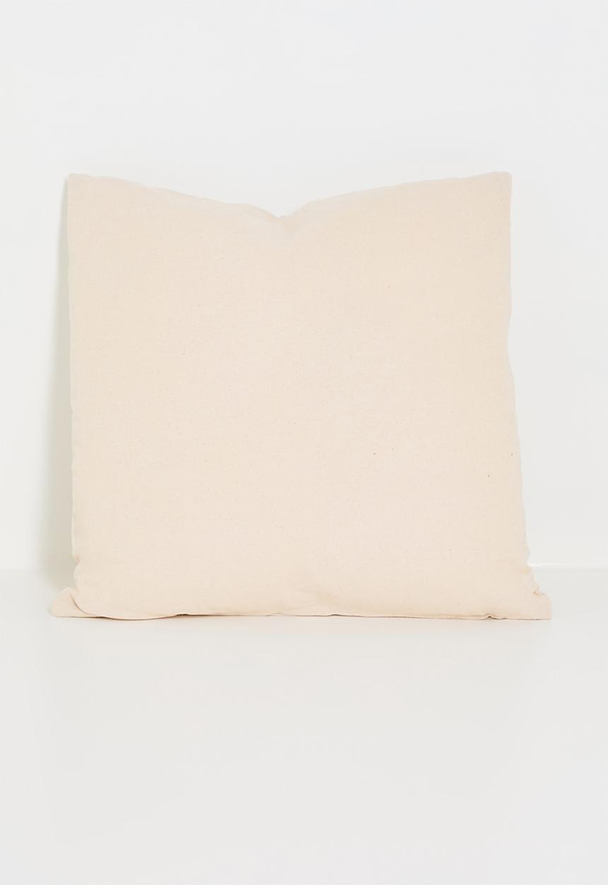 H&S - Flora tufted cushion - Natural
