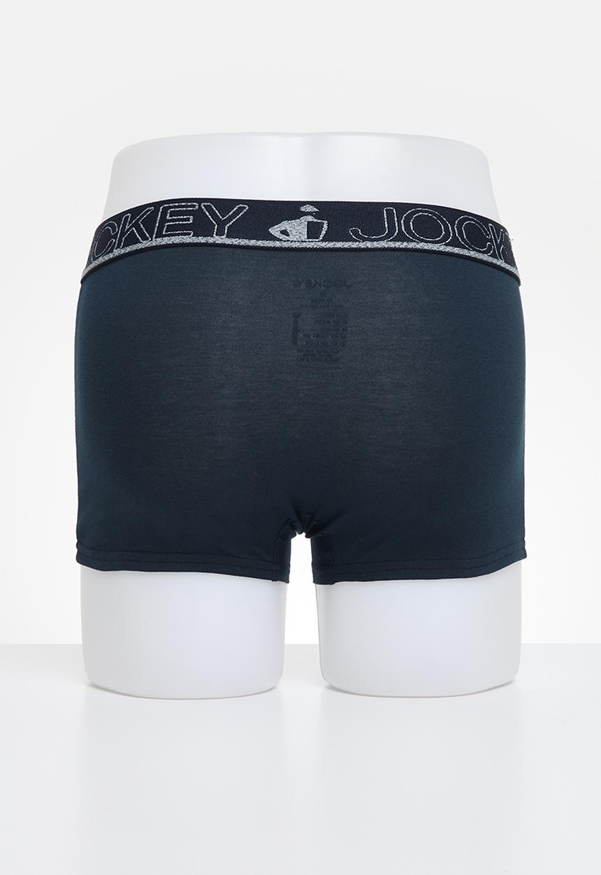 Jockey - 2 Pack exclusive pouch trunk - Blue