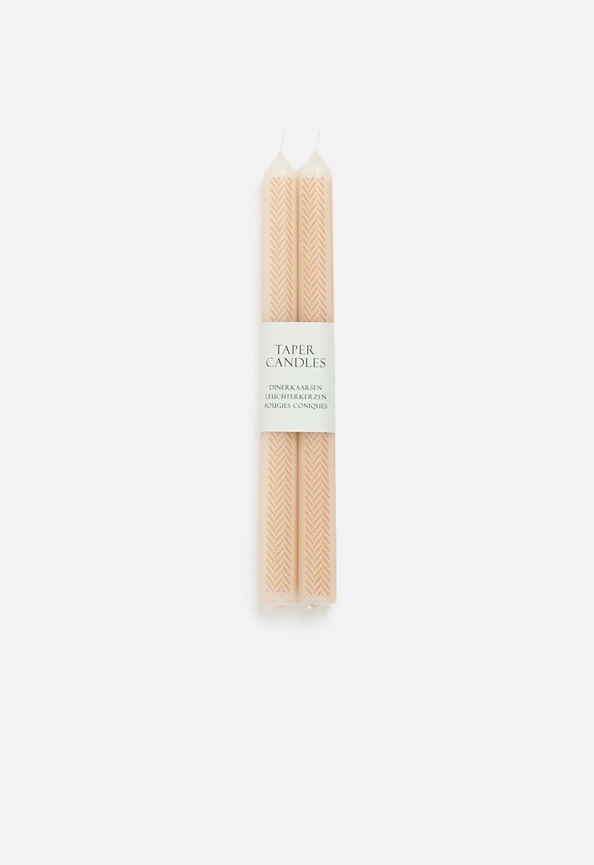 H&S - Candle Set of 2 - Orange