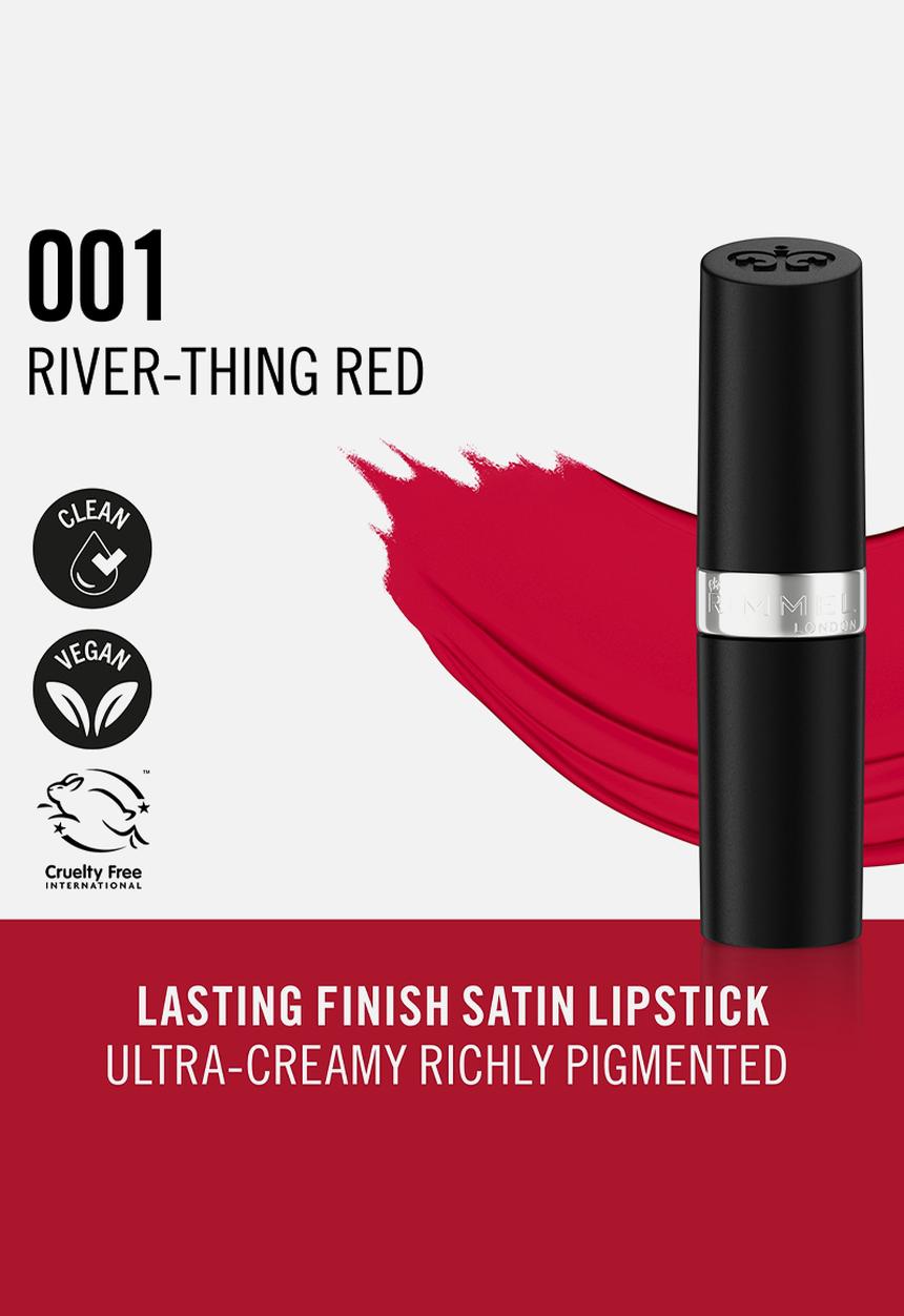 Rimmel - Lasting Finish Lipstick - River-Ting Red