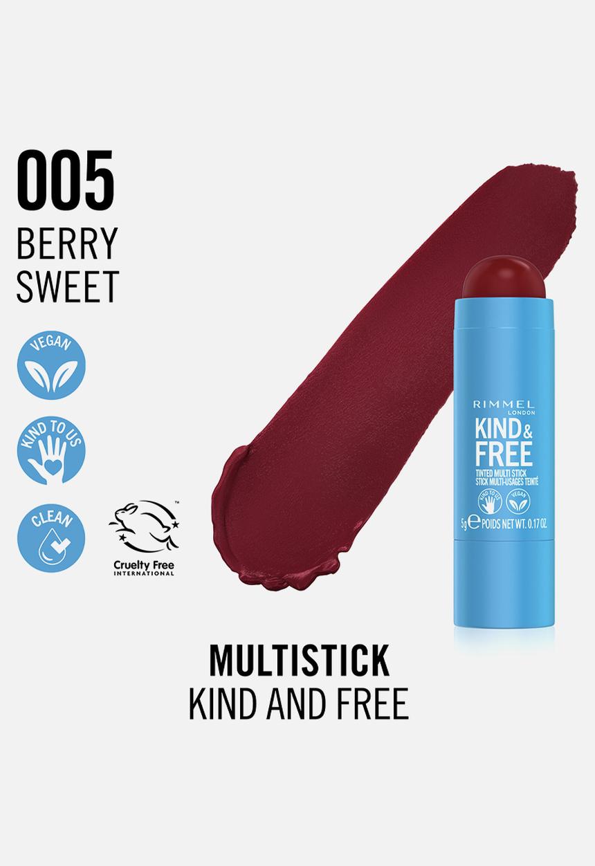 Rimmel - Kind & Free Multi-Stick - Berry Sweet
