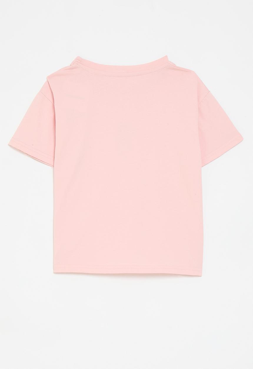 Pop Candy - Strawberry print tee - pink