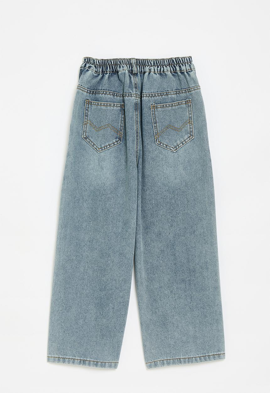 Pop Candy - Wide leg jeans-blue