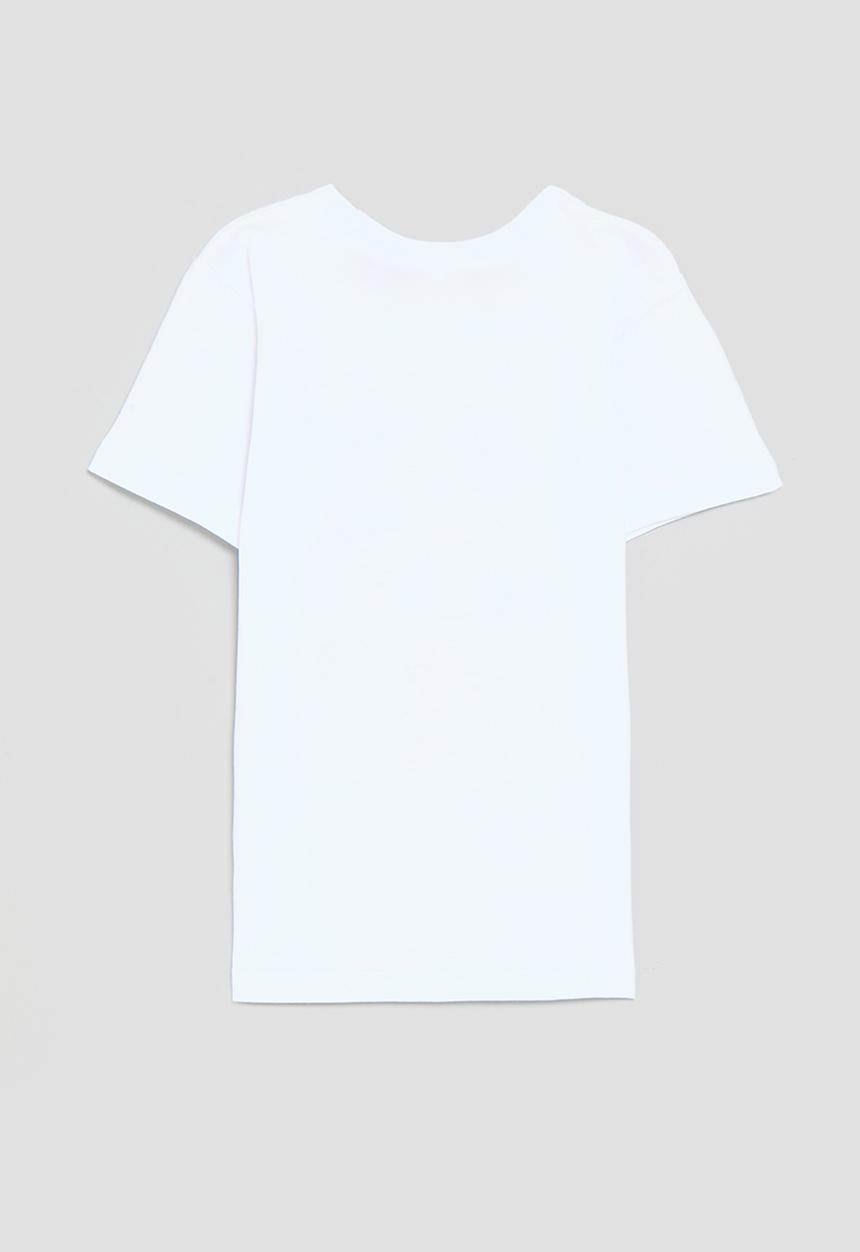 Pop Candy - Dino print tee - white