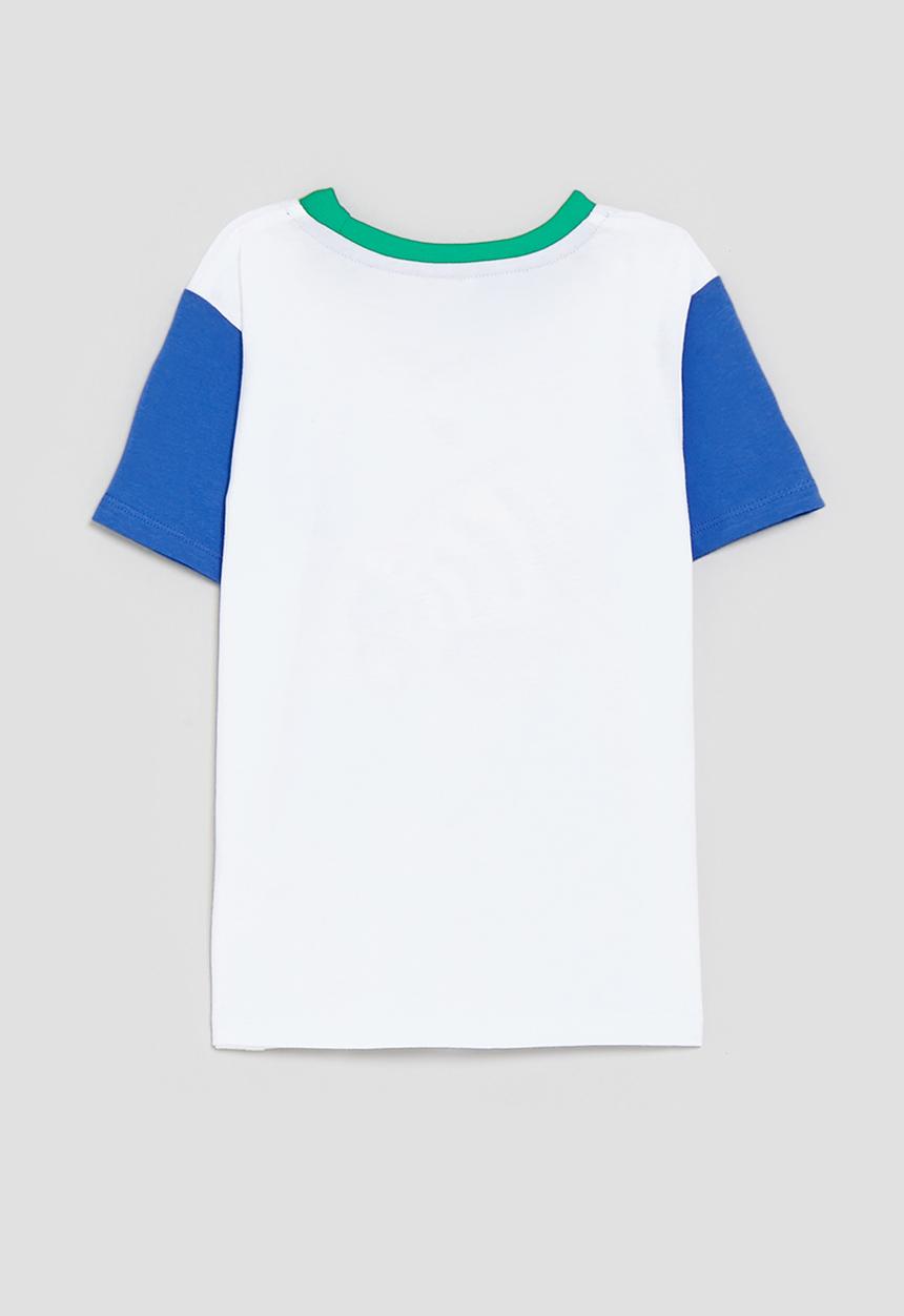 Pop Candy - Colour block crew neck - multi