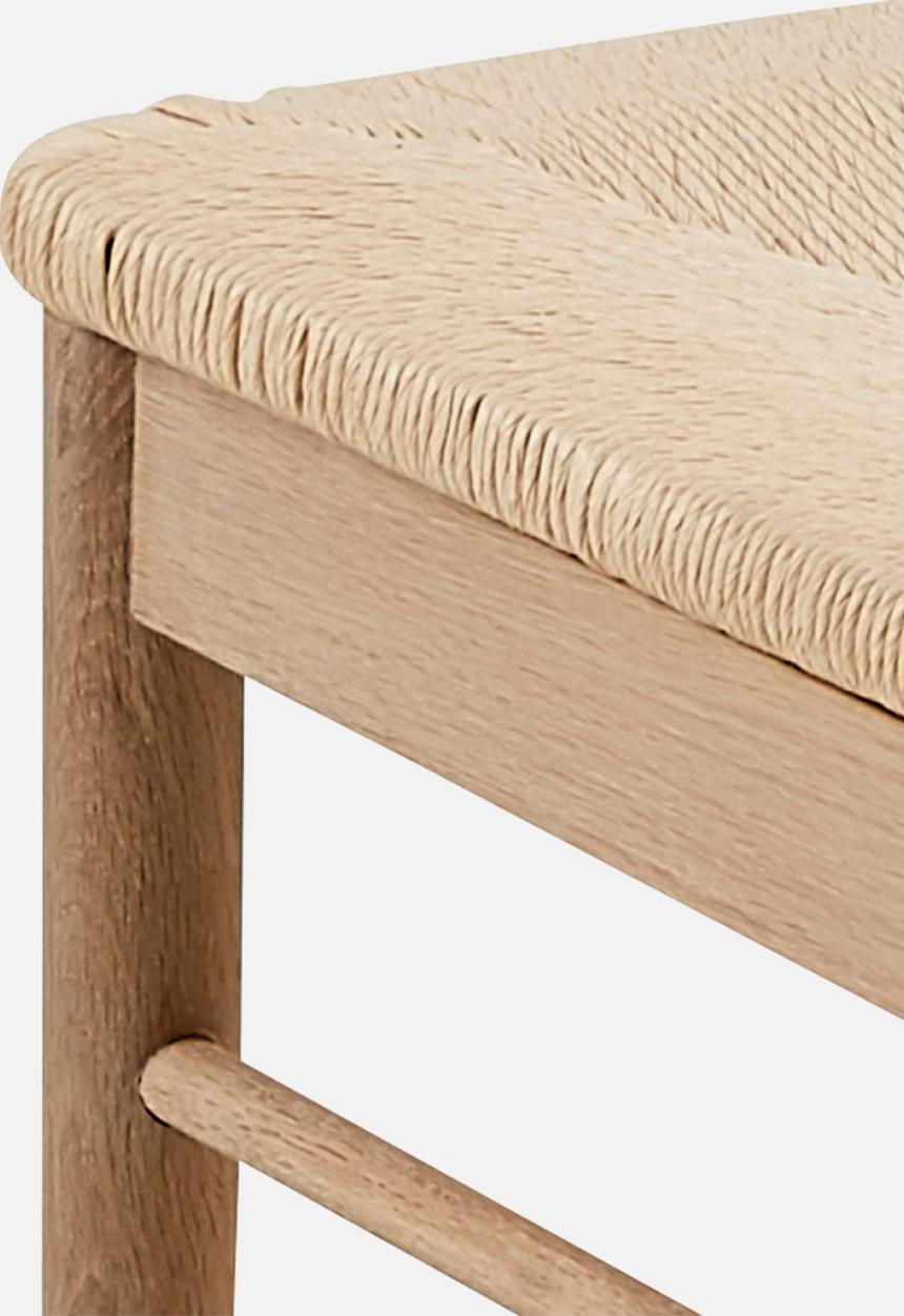 Sixth Floor - Cassandra dining chair with armrest - natural