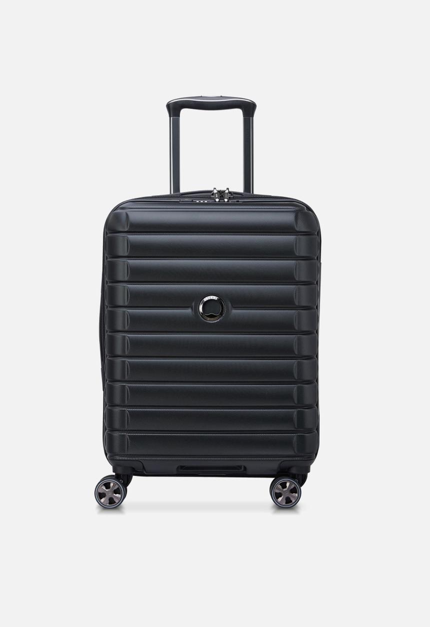 Delsey - DELSEY SHADOW 4DW TROLLEY CASE - Black