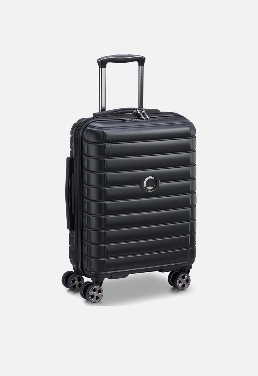 Delsey - DELSEY SHADOW 4DW TROLLEY CASE - Black
