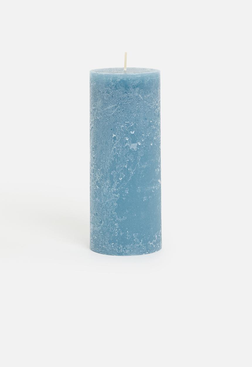 H&S - Med Pillar Candle - Sky