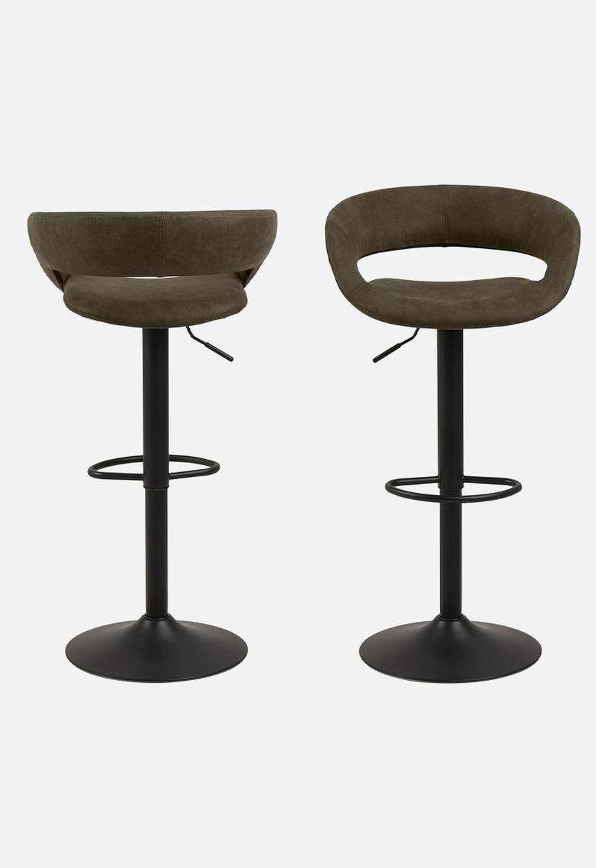 Sixth Floor - Grace bar stool - olive