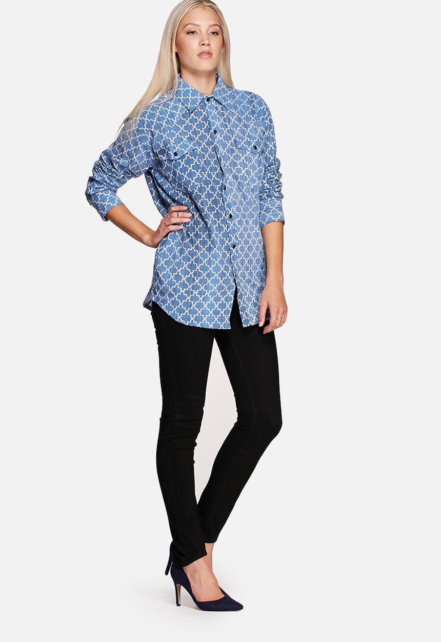 One Teaspoon - Morrocan Zeppelin Shirt 