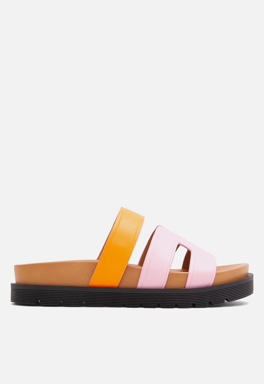Call It Spring - Casablancaa flatform sandal - bright orange