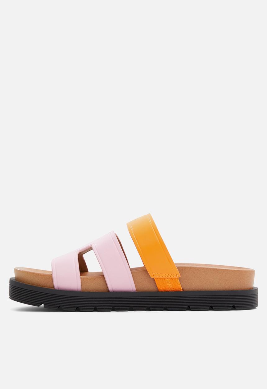 Call It Spring - Casablancaa flatform sandal - bright orange