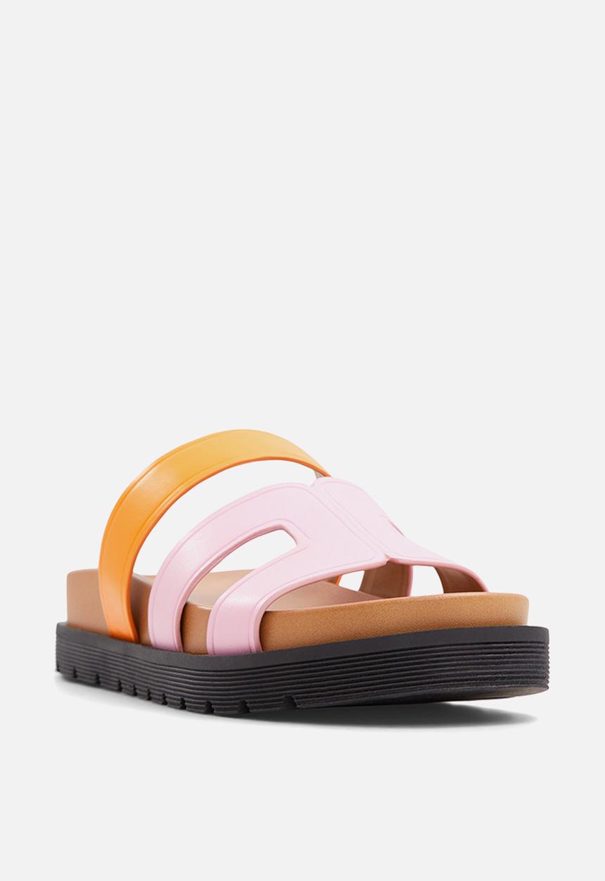 Call It Spring - Casablancaa flatform sandal - bright orange