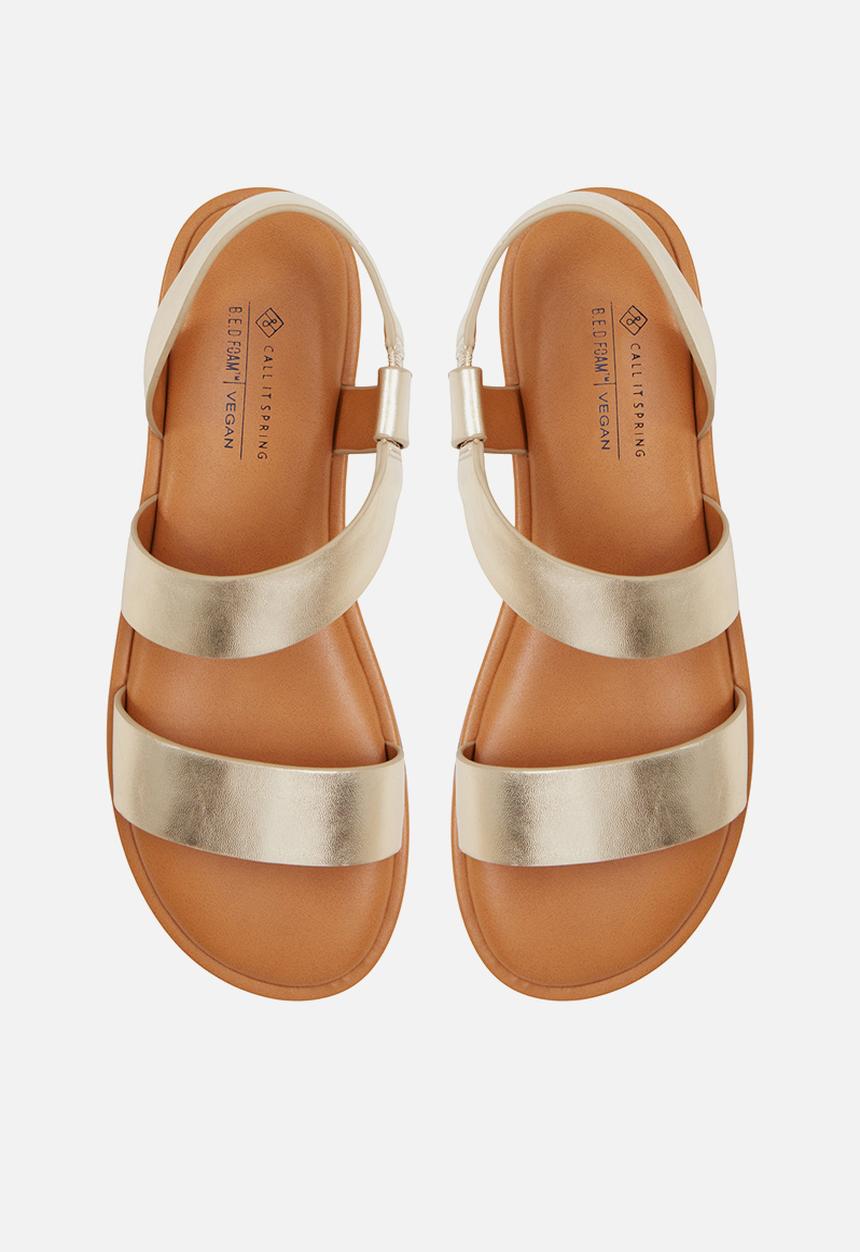 Call It Spring - Corra sandal - champagne