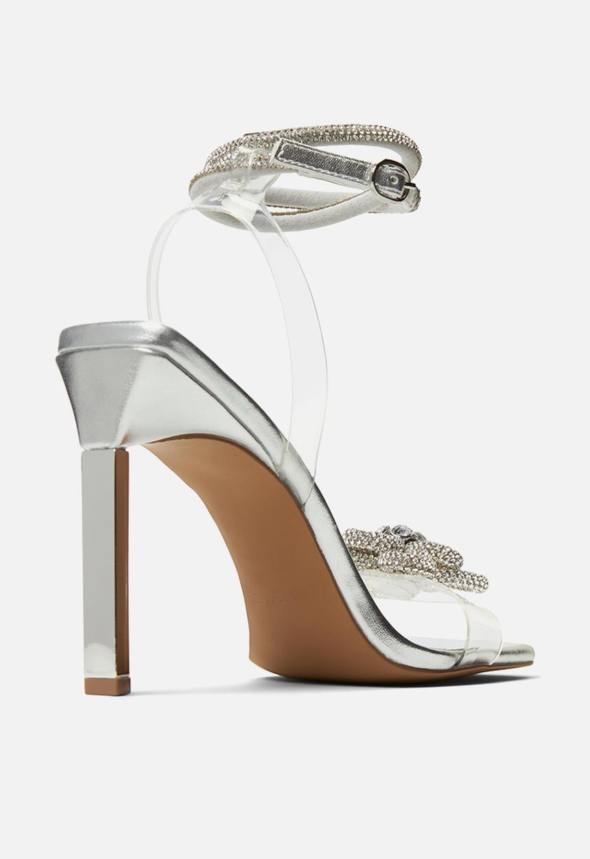 Call It Spring - Florianne ankle strap stiletto - clear