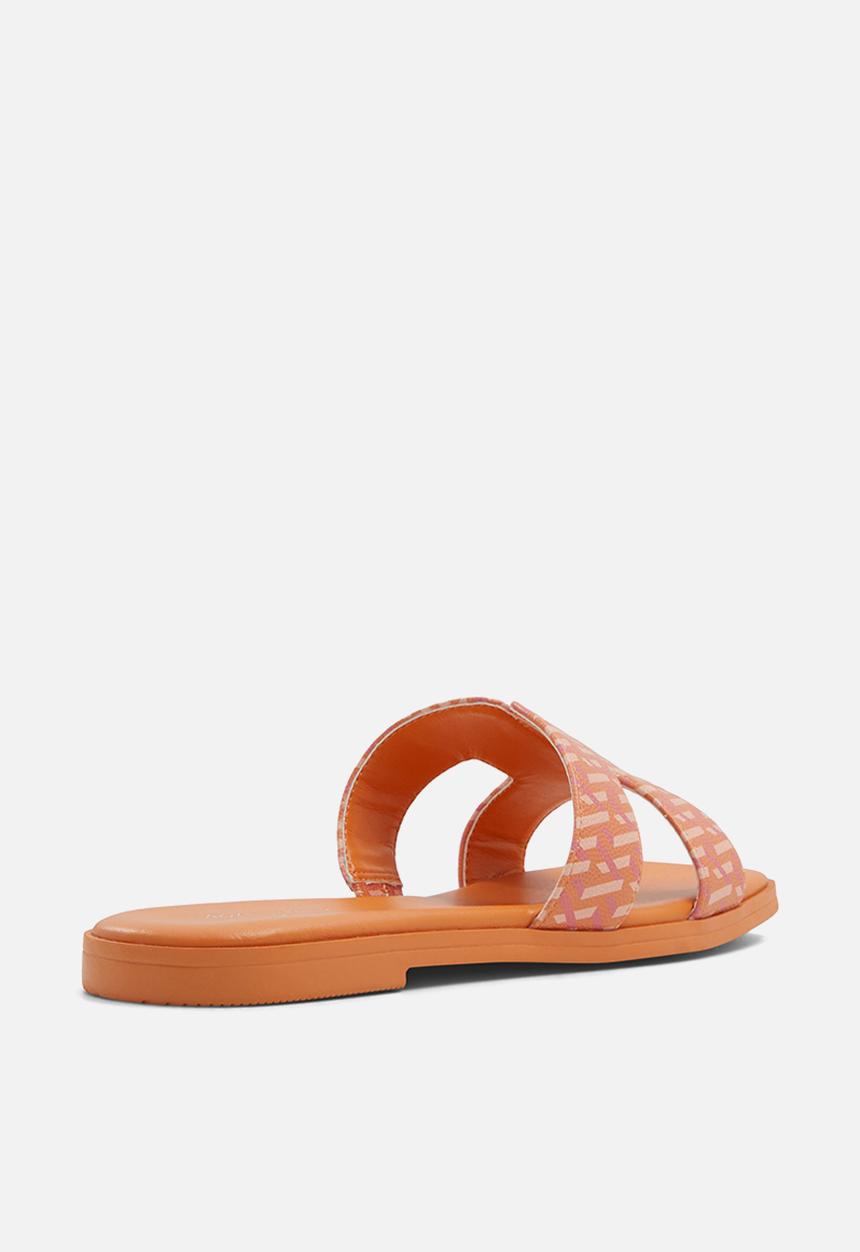 Call It Spring - Haylee slide - bright orange