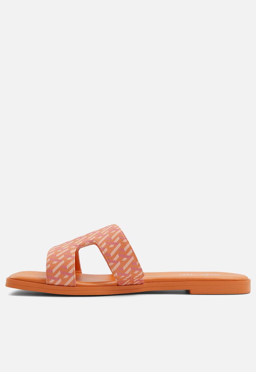 Call It Spring - Haylee slide - bright orange