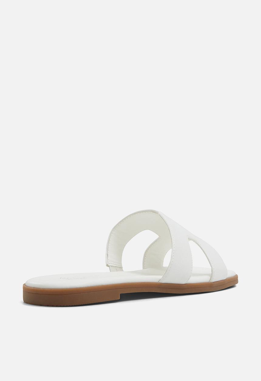 Call It Spring - Haylee slide - white