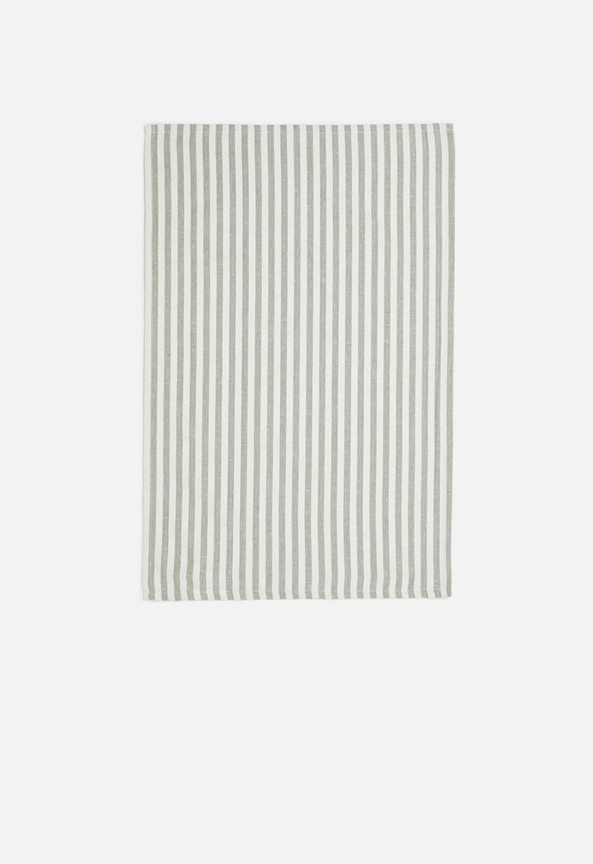 Excellent Houseware - Peta kitchen towel set of 3 - Green