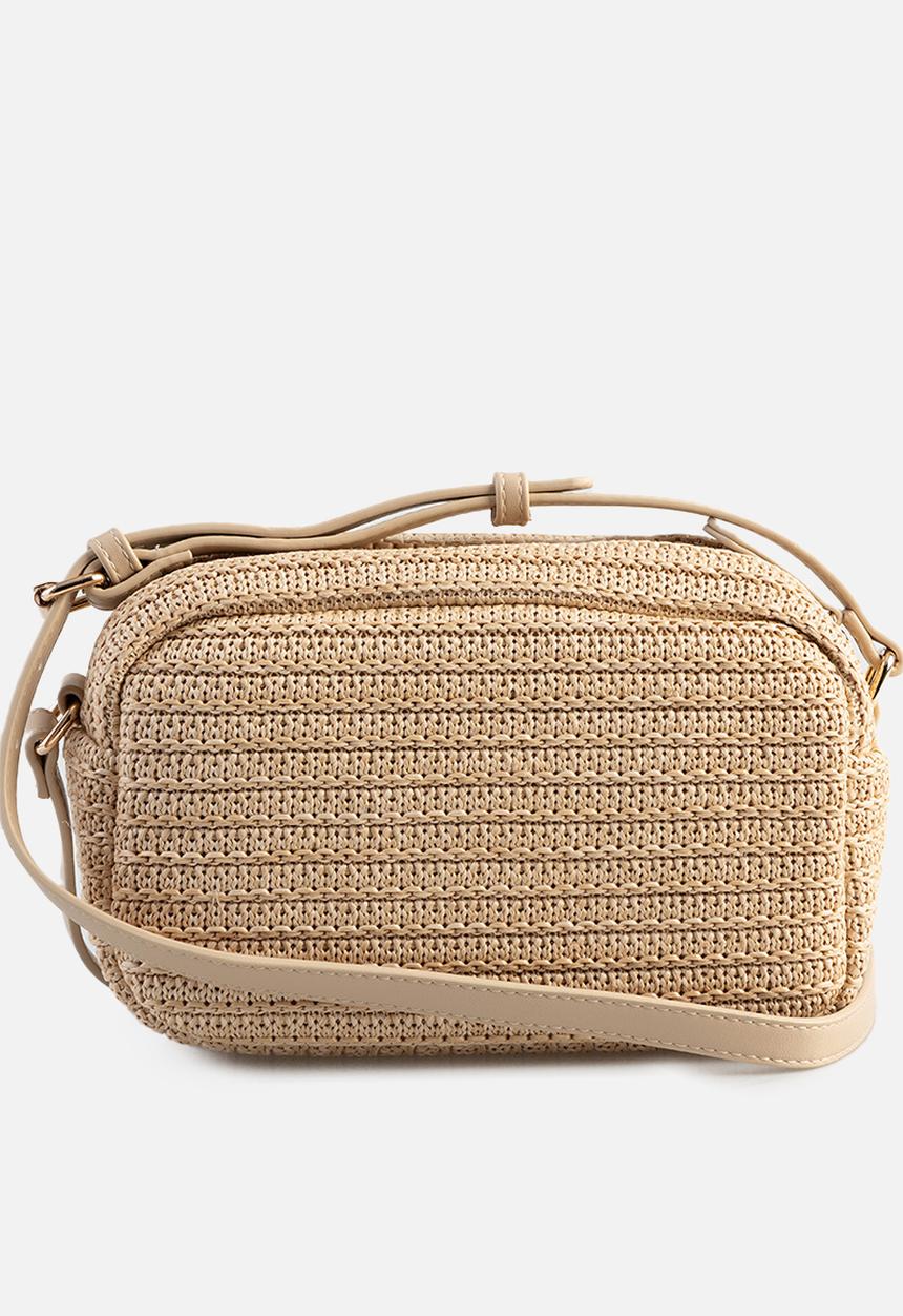 SISSY BOY - Woven Crossbody - Natural