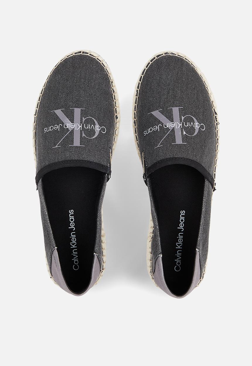 Calvin Klein - Espadrille slip on - black/stormfront