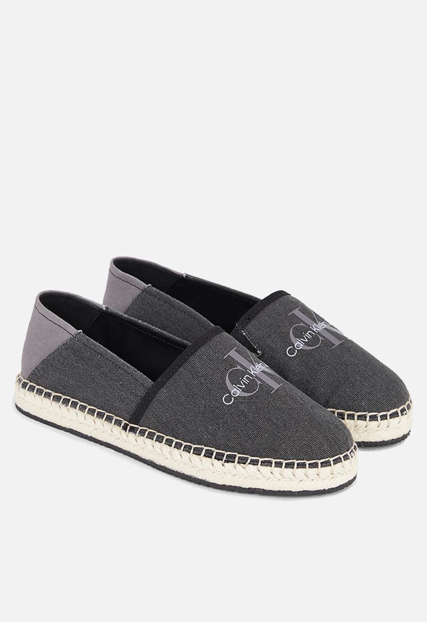 Calvin Klein - Espadrille slip on - black/stormfront